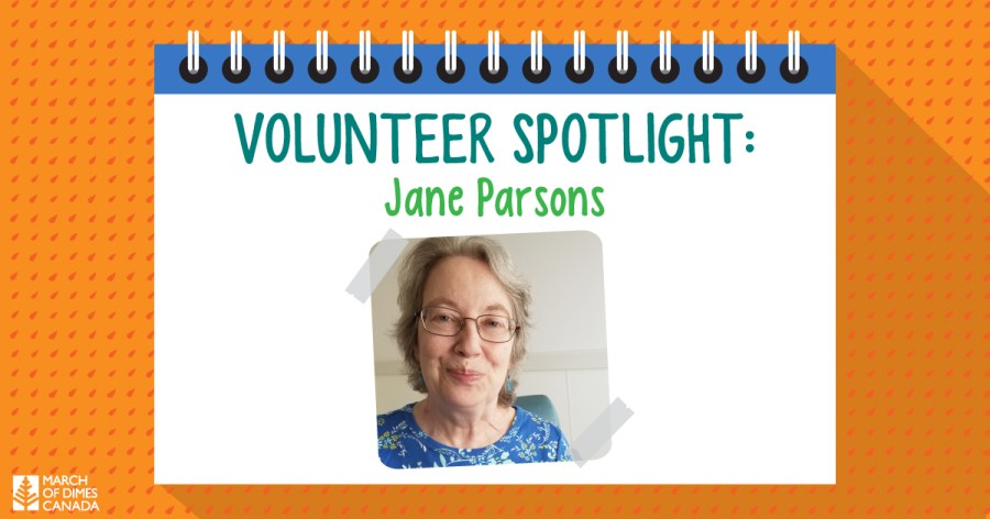 Volunteer Spotlight: Jane Parsons